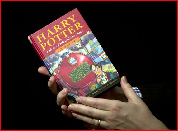 "Harry Potter and the Philosopher's Stone" novel sold at record auction price!