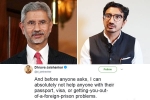 Dhruva Jaishankar, foreign minister, new foreign minister s son dhruva jaishankar says he can t help with passport woes in cheeky tweet, Dhruva