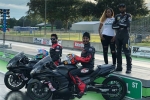 Sharma, Sokhi, first indian bikers attain new high at world drag racing finals, Ninja