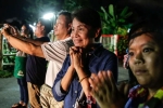 Boys, Rescued, four boys rescued from flooded thai cave, Tham luang cave