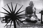 Gandhi spinning wheel letter auction, Mahatma Gandhi spinning wheel, gandhi s letter on spinning wheel may fetch 5k, Mahatma gandhi spinning wheel