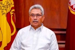 Gotabhaya Rajapaksenews, Sri Lanka, gotabhaya rajapakse resigns after landing in singapore, Sri lanka crisis