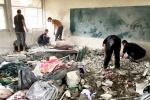 attack on UN refugee camp, Ceasefire talks between Israel and Hama, israel strike on school dozens killed, Israel war