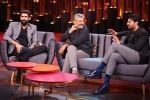 Koffee with Karan, Karan Johar, baahubali trio shares coffee couch on koffee with karan, Director rajamouli