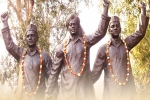 Sukhdev on Shaheed Diwas, Rajguru, narendra modi pays tribute to bhagat singh rajguru sukhdev on shaheed diwas, Crumbled