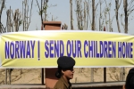 Child Welfare Department of Norway, Oslo, norway takes custody of child nri parents protest, Nri parents