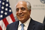 Taliban, India, us envoy to pakistan suggests india to talk to taliban for peace push, Zalmay khalilzad