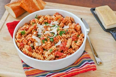 Pasta in Tomato Sauce Recipe