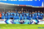 India Vs Australia T20 series scores, India Vs Australia T20 series winner, t20 series india beat australia by 4 1, Team india