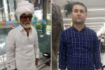 Amrick Singh, senior citizen, young man caught posing as senior citizen to fly to abroad, Central industrial security force