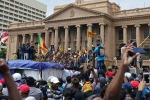 Sri Lanka Crisis, Sri Lanka for petrol, sri lanka crisis protestors break into pm s office, Petrol