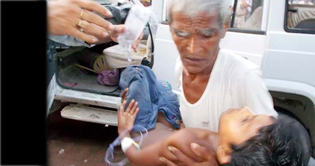 Adulterated mid-day meal kills 20 in a Bihar school},{Adulterated mid-day meal kills 20 in a Bihar school