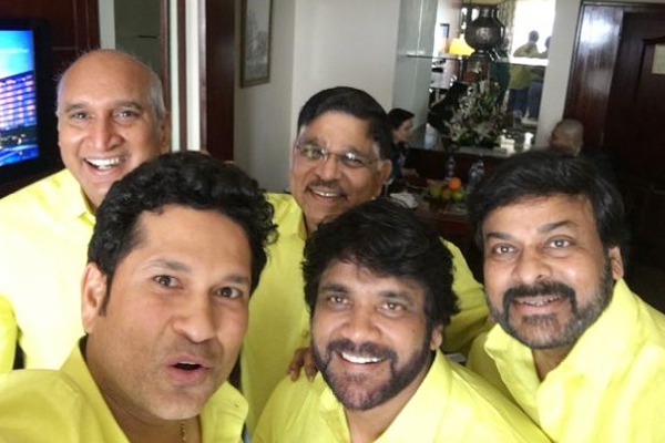 Chiru and Nag’s Business Deal with Sachin