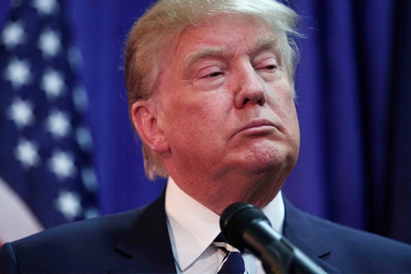 Donald Trump spreading falsehood
